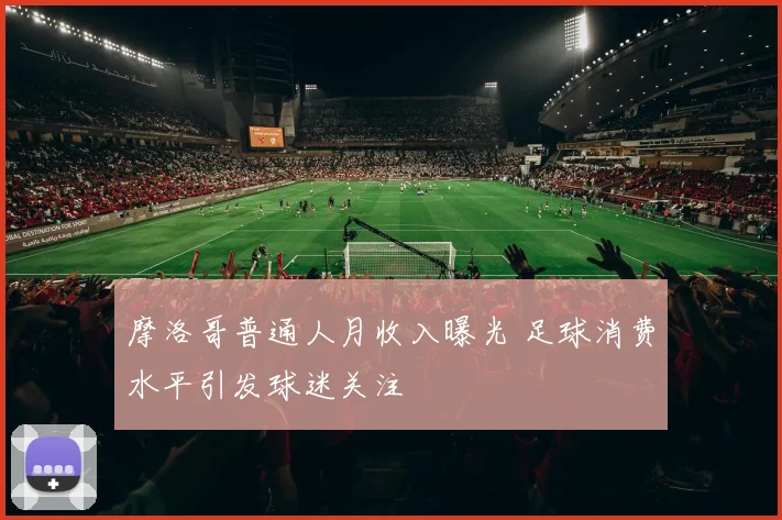 摩洛哥普通人月收入曝光 足球消费水平引发球迷关注